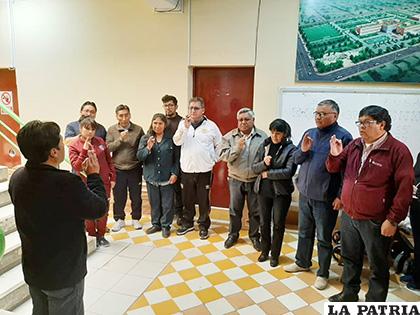 Posesión del nuevo directorio /LA PATRIA
