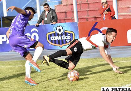 La acción del partido que terminó con victoria de Nacional Potosí /APG