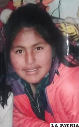 Yanira Guadalupe Mamani Torpo, de 13 años /LA PATRIA