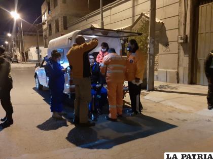 Los conductores fueron auxiliados /LA PATRIA
