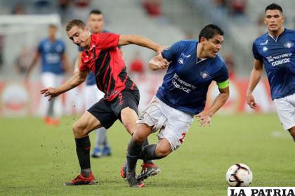 Atlético Paranaense y Wilstermann volverán a enfrentarse el martes por Copa Libertadores /LA PATRIA /archivo