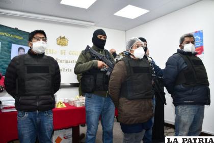 Contabilizaron 240 unidades de masa de dinamita /Ministerio de Gobierno