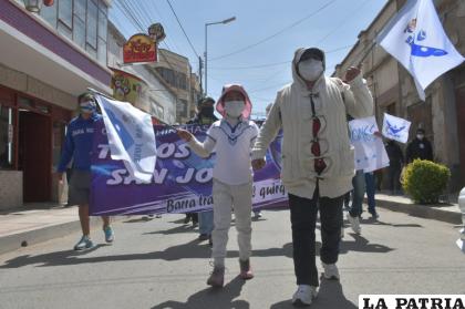 La marcha de ayer fue menos contundente, pero el pedido de elecciones continúa /Emilio Castillo