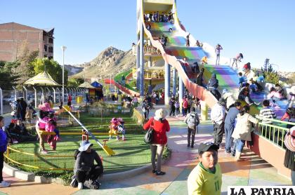 Parque Inti Raymi es uno de los espacios que reabrirá luego de seis meses /LA PATRIA /archivo