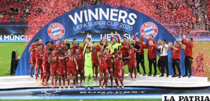 Festejo de los jugadores del Bayern, son campeones de Europa / as.com