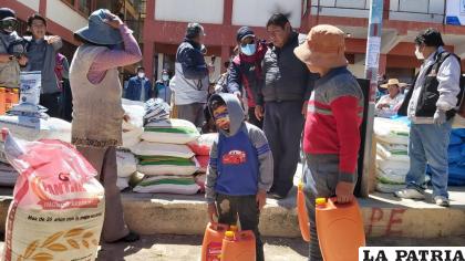 Por estudiante se destinó 650 bolivianos aproximadamente
/Alcandía de Soracachi
