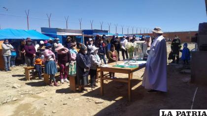 Se desarrolló una misa en el interior del recinto carcelario La Merced /LA PATRIA