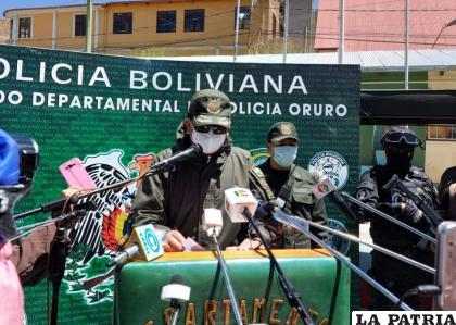 El Comandante de la Policía dio detalles de la búsqueda del teniente /LA PATRIA