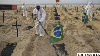 Brasil es uno de los países más azotados por el Covid-19 en Latinoamérica