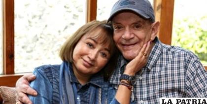 María Antonieta de la Nieves junto a su esposo Gabriel Fernández (†)