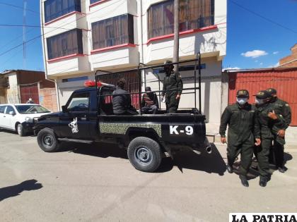 Los últimos en ser arrestados por los uniformados /LA PATRIA