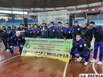 La Salvadora presente en el torneo nacional /FEDECOMIN