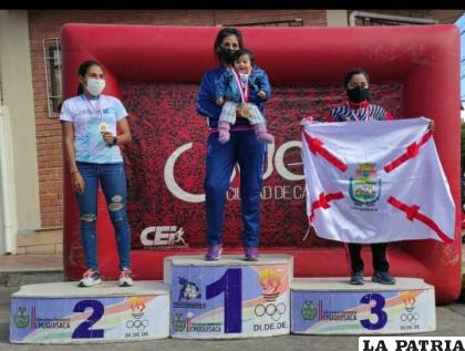 Rocha en lo más alto del podio del nacional de duatlón /RRSS