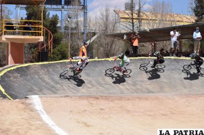 Una competencia especial realizada en Oruro /FBB