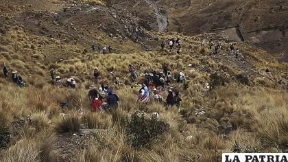 Lugar del accidente fatal /APG