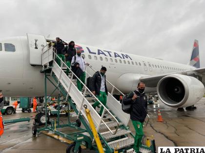 La delegación boliviana ya está en territorio argentino /FBF