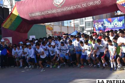 En pasadas gestiones la actividad se realizaba a través de una prueba pedestre /LA PATRIA