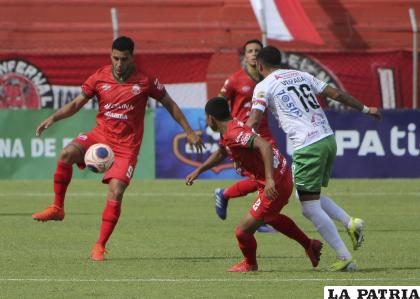 Real Tomayapo venció en la ida en Montero por 2-0 el 11 de abril de 2021 /APG