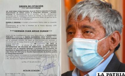El burgomaestre fue convocado para el 21 de septiembre en las oficinas de la Fiscalía en la ciudad de La Paz /Gamlp