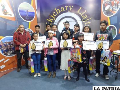 Ganadores de la VII versión del festival /Rikjchary Llajta