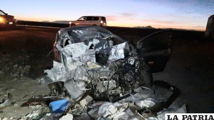 El jefe de Accidentes brindó detalles de los siniestros viales en Oruro /LA PATRIA