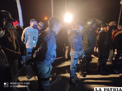 Ambos implicados fueron rescatados y trasladados a Oruro /Defensoría del Pueblo