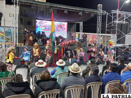 La muestra cultural no faltó en la actividad /LA PATRIA