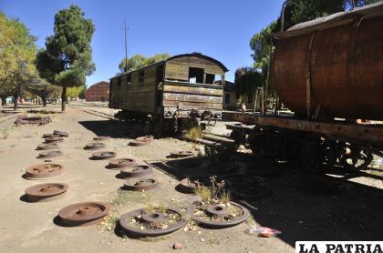 Vagones que en otrora utilizaban para el transporte /LA PATRIA /ARCHIVO
