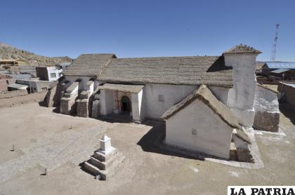 Una vista aérea de la ??Capilla Sixtina de los Andes? /LA PATRIA
