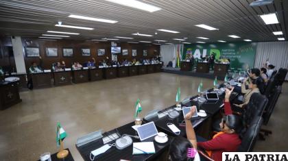 Los asambleístas departamentales de Santa Cruz son los que más ganan en relación a los de otras regiones
 /Twitter Asamblea Santa Cruz
