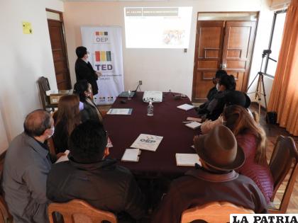 En esta semana visitaron el Concejo Municipal de Soracachi /TEDO