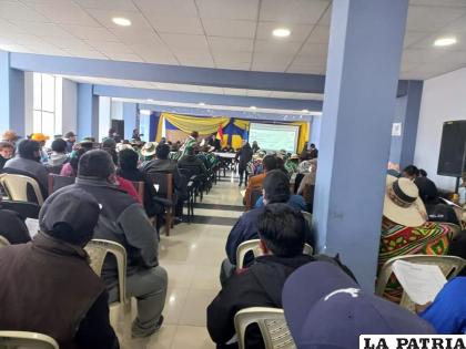 Huanuni aprobó su POA 2023 el 31 de agosto /GAMH
