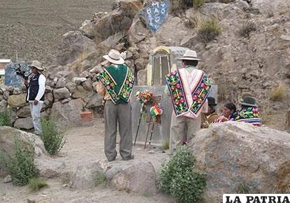 Los pobladores cumplen con varios rituales durante todo el año / LA PATRIA
