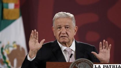El presidente de México, Andrés Manuel López Obrador /AP Foto /Marco Ugarte