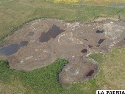 Los lagos de la región panártica se están secando aceleradamente