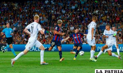 Barcelona volvió con todo a la Champions luego de su paso por la Europa League /as.com