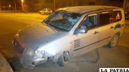 El motorizado tiene daños de consideración /LA PATRIA