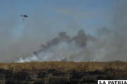 La quema de pastizales ocasionó un gran incendio que afecta a Buenos Aires /FOTO AP