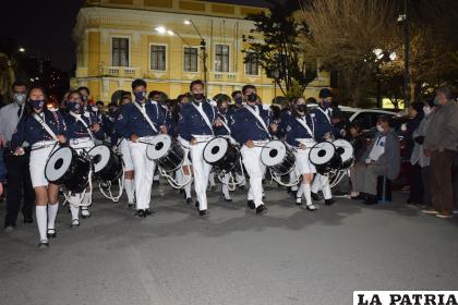Los tambores del Anglo retumbaron en la ciudad