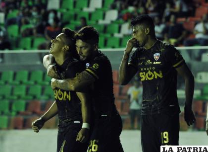 Jhon García anotó el gol que le dio la victoria al ??inmobiliario? /APG
