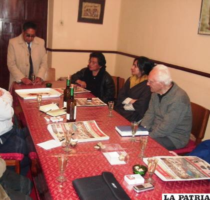 En Oruro, se rodeó de varias personalidades para avanzar con grandes proyectos