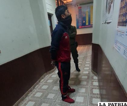 El implicado fue enviado a la cárcel de San Pedro 
/Emilio Huascar