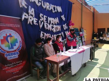 Inicio de la semana de prevención de embarazos en adolescentes /LA PATRIA
