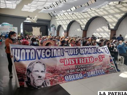 Apraur Fase II llegará con líquido elemento a las áreas periurbanas / LA PATRIA