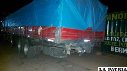 El incidente sucedió en la doble vía Oruro-La Paz / Tránsito
