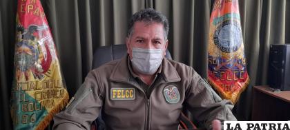  El director de la Felcc, coronel Valenzuela señaló que el caso está en investigación / LA PATRIA

