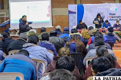 Parte del POA 2024 se definió en las cumbres distritales /GAMO