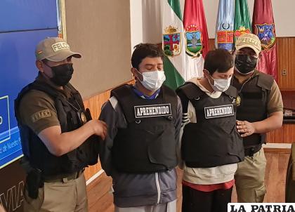 Los dos súbditos colombianos fueron remitidos a la cárcel de San Pedro /Emilio Castillo 
