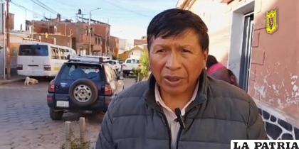 Jhonny Llally fue trasladado este viernes a Cantumarca /Emilio Castillo