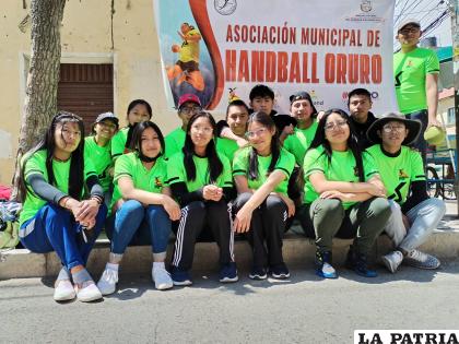 Hay nuevo y valioso talento humano en el handball orureño /LA PATRIA